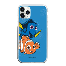Чехол для iPhone 11 Pro Max матовый с принтом Дори и Немо в Ухте, Силикон |  | finding dory | finding nemo | pixar | в поисках дори | в поисках немо | дори | немо | пиксар | рыбка