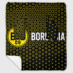 Плед с рукавами с принтом BORUSSIA Боруссия в Ухте, 100% полиэстер | Закругленные углы, все края обработаны. Ткань не мнется и не растягивается. Размер 170*145 | borussia | club | dortmund | footbal | logo | боруссия | дортмунд | знак | клуб | логотип | логотипы | символ | символы | форма | футбол | футбольная | футбольный