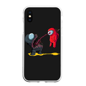 Чехол для iPhone XS Max матовый с принтом Among Us в Ухте, Силикон | Область печати: задняя сторона чехла, без боковых панелей | among | among us | crewmate | game | impistor | space | us | vote | выживший | игра | космос | невиновный | предатель | самозванец