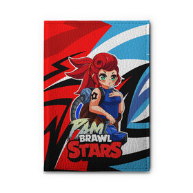 Обложка для автодокументов PAM Brawl Stars: в Ухте, натуральная кожа |  размер 19,9*13 см; внутри 4 больших “конверта” для документов и один маленький отдел — туда идеально встанут права | anime | brawl | brawl stars | brawlstars | brawl_stars | pam | panny | аниме | бравл | бравлстарс | девочка | девочка в шкуре медведя | девушка | манга | пам | рам
