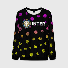 Мужской свитшот 3D с принтом INTER / Интер в Ухте, 100% полиэстер с мягким внутренним слоем | круглый вырез горловины, мягкая резинка на манжетах и поясе, свободная посадка по фигуре | club | footbal | inter | internazionale | logo | milan | знак | интер | интернационале | клуб | логотип | логотипы | милан | символ | символы | форма | футбол | футбольная | футбольный