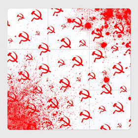 Магнитный плакат 3Х3 с принтом USSR / СССР в Ухте, Полимерный материал с магнитным слоем | 9 деталей размером 9*9 см | Тематика изображения на принте: ccch | made | russia | sssr | ussr | ветеран | герб | гыык | ленин | орел | победа | родина | рожден | рожденный | россия | русский | сборная | сделан | сделано | символ | символы | советский | союз | ссср | сталин