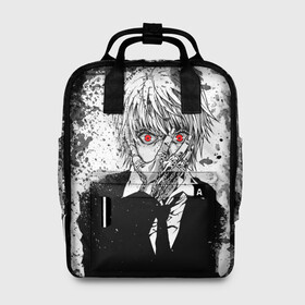 Женский рюкзак 3D KURAPIKA: в Ухте, 100% полиэстер | лямки с регулируемой длиной, сверху ручки, чтобы рюкзак нести как сумку. Основное отделение закрывается на молнию, как и внешний карман. Внутри два дополнительных кармана, один из которых закрывается на молнию. По бокам два дополнительных кармашка, куда поместится маленькая бутылочка
 | anime | hunter | kurapika | manga | аниме | курапика | манга | охотник | хантер