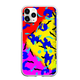 Чехол для iPhone 11 Pro матовый с принтом Камуфляж геймера в Ухте, Силикон |  | игры | камуфляж | краски | пятна | спорт | текстуры | узоры | фигуры | цветной | яркая