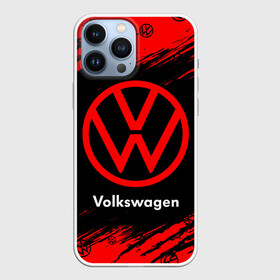 Чехол для iPhone 13 Pro Max с принтом VOLKSWAGEN   Фольксваген в Ухте,  |  | Тематика изображения на принте: auto | logo | moto | symbol | volkswagen | авто | автомобиль | гонки | знак | лого | логотип | логотипы | марка | машина | мото | символ | символы | фольксваген
