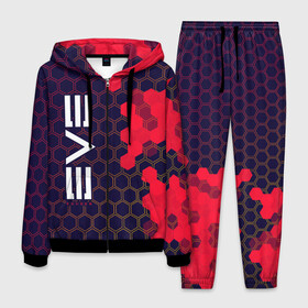 Мужской костюм 3D EVE ECHOES ИВ ЭХО: в Ухте, 100% полиэстер | Манжеты и пояс оформлены тканевой резинкой, двухслойный капюшон со шнурком для регулировки, карманы спереди |