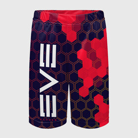 Детские спортивные шорты 3D EVE ECHOES ИВ ЭХО: в Ухте,  100% полиэстер
 | пояс оформлен широкой мягкой резинкой, ткань тянется
 |