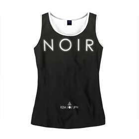 Женская майка 3D с принтом Monogatari - Noir в Ухте, 100% полиэстер | круглая горловина, прямой силуэт, длина до линии бедра | anime | araragi | bakemonogatari | black | gatari | kuro | monogatari | noir | shaft | shinobu | аниме | арараги | гатари | истории | истории монстров | куро | манга | моногатари | нуар | чёрный | шафт | шинобу