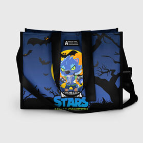 Сумка-шоппер 3D HALLOWEEN ОБОРОТЕНЬ: в Ухте, 100% полиэстер | застегивается на металлическую кнопку; внутренний карман застегивается на молнию. Стенки укреплены специальным мягким материалом, чтобы защитить содержимое от несильных ударов
 | brawl stars | halloween | leon | sally leon | werewolf leon | бравл старс | оборотень | хеллоуин | хэллоуин