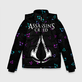 Зимняя куртка для мальчиков 3D с принтом ASSASSIN’S CREED VALHALLA в Ухте, ткань верха — 100% полиэстер; подклад — 100% полиэстер, утеплитель — 100% полиэстер | длина ниже бедра, удлиненная спинка, воротник стойка и отстегивающийся капюшон. Есть боковые карманы с листочкой на кнопках, утяжки по низу изделия и внутренний карман на молнии. 

Предусмотрены светоотражающий принт на спинке, радужный светоотражающий элемент на пуллере молнии и на резинке для утяжки | creed | game | games | logo | valhalla | ассасин | ассасинс | ассассин | ассассинс | вальгалла | игра | игры | крид | лого | логотип | логотипы | символ | символы