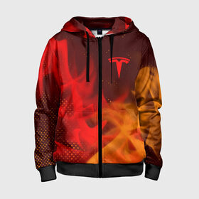 Детская толстовка 3D на молнии с принтом TESLA / Тесла в Ухте, 100% полиэстер |  манжеты и пояс оформлены широкой мягкой резинкой, двухслойный капюшон со шнурком для регулировки, спереди карманы и застежка-молния
 | Тематика изображения на принте: 