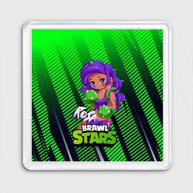Магнит 55*55 с принтом Rosa Brawl Stars в Ухте, Пластик | Размер: 65*65 мм; Размер печати: 55*55 мм | anime | brawl | brawl stars | brawlstars | brawl_stars | panny | rosa | аниме | бравл | бравлстарс | девочка | девушка | манга | роза | роса