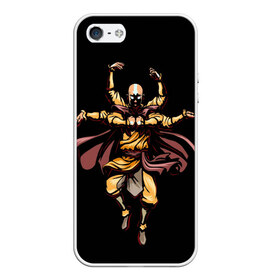 Чехол для iPhone 5/5S матовый с принтом АВАТАР The Last Airbender в Ухте, Силикон | Область печати: задняя сторона чехла, без боковых панелей | aang | anime | avatar | the last airbender | zukko | аанг | аватар | аниме | будда | зуко | катара | легенда об аанге | сокка