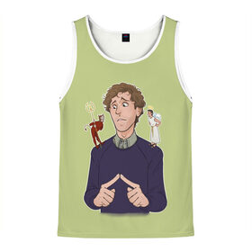 Мужская майка 3D Силиконовая долина: в Ухте, 100% полиэстер | круглая горловина, приталенный силуэт, длина до линии бедра. Пройма и горловина окантованы тонкой бейкой | hbo | hooli | silicon valley | бертрам гилфойл | винни | динеш чугтай | дональд данн | кремниевая долина | расс ханнеман | ричард хендрикс | сериал | силиконовая долина | эрлих бахман