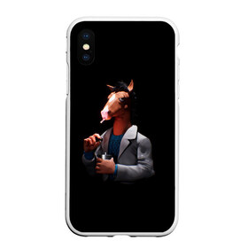 Чехол для iPhone XS Max матовый с принтом Конь БоДжек в Ухте, Силикон | Область печати: задняя сторона чехла, без боковых панелей | bojack horseman | бо | бо джек | говорящий конь | джек | диана | кентавр | кони | конь | конь бо джек | мистер подхвост | мульт | мультфильм | тодд
