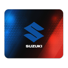 Коврик для мышки прямоугольный с принтом SUZUKI / Сузуки в Ухте, натуральный каучук | размер 230 х 185 мм; запечатка лицевой стороны | auto | logo | moto | suzuki | symbol | авто | автомобиль | гонки | знак | лого | логотип | логотипы | марка | машина | мото | символ | символы | сузуки