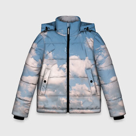 Зимняя куртка для мальчиков 3D с принтом летай в Ухте, ткань верха — 100% полиэстер; подклад — 100% полиэстер, утеплитель — 100% полиэстер | длина ниже бедра, удлиненная спинка, воротник стойка и отстегивающийся капюшон. Есть боковые карманы с листочкой на кнопках, утяжки по низу изделия и внутренний карман на молнии. 

Предусмотрены светоотражающий принт на спинке, радужный светоотражающий элемент на пуллере молнии и на резинке для утяжки | воздух | воздушный | голубое небо | летать | небо | облака | облачко | парить | полет | самолет | солнце | туман