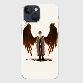 Чехол для iPhone 13 mini с принтом Сверхъестественное в Ухте,  |  | art | supernatural | азазель | арт | винчестеры | гавриил | дин | кас | кастиэль | кроули | люцифер | сверхъестественное | сериал | сериалы | сэм