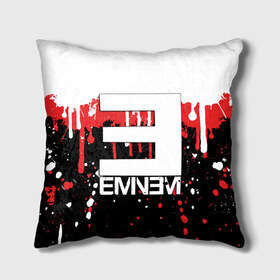 Подушка 3D с принтом EMINEM в Ухте, наволочка – 100% полиэстер, наполнитель – холлофайбер (легкий наполнитель, не вызывает аллергию). | состоит из подушки и наволочки. Наволочка на молнии, легко снимается для стирки | eminem | rap | актёр | американский рэпер | композитор | маршалл | продюсер | рэп | рэпер | эминем