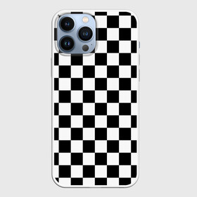 Чехол для iPhone 13 Pro Max с принтом Шахматка в Ухте,  |  | Тематика изображения на принте: абстракция | в клетку | игра | клетка | клеточка | тренд | черно белая | черно белая клетка | шахматка | шахматная клетка | шахматы