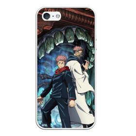 Чехол для iPhone 5/5S матовый с принтом Jujutsu Kaisen Sukuna в Ухте, Силикон | Область печати: задняя сторона чехла, без боковых панелей | anime | cursed spirit | demon | fushiguro megumi | gojo satoru | itadori yuji | kugisaki nobara | magic battle | shaman | sukuna | аниме | годжо сатору | демон | итадори юдзи | кугисаки нобара | магическая битва | проклятый дух | рёмен сукуна | фушигуро м