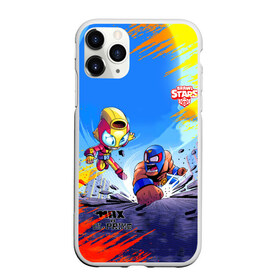Чехол для iPhone 11 Pro матовый с принтом Brawl STARS (MAX-ELPRIM) в Ухте, Силикон |  | brawl | elprim | leon | max | moba | stars | supercell | игра | коллаж | паттерн