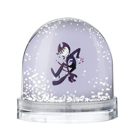 Снежный шар Bendy And The Ink Machine: в Ухте, Пластик | Изображение внутри шара печатается на глянцевой фотобумаге с двух сторон | bendy | bendy and the ink machine | бенди | бени | бенни | бэнди | детская | детям | игра | капли | компьютерная игра | краска | машина | подтеки | ужастик | чернила | чернильная