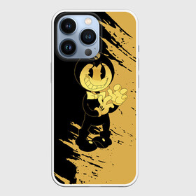 Чехол для iPhone 13 Pro Bendy And The Ink Machine: в Ухте,  |  | bendy | bendy and the ink machine | бенди | бени | бенни | бэнди | детская | детям | игра | капли | компьютерная игра | краска | машина | подтеки | ужастик | чернила | чернильная