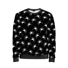 Детский свитшот 3D с принтом Пауки в Ухте, 100% полиэстер | свободная посадка, прямой крой, мягкая тканевая резинка на рукавах и понизу свитшота | 