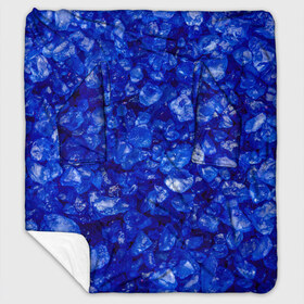 Плед с рукавами CryStalS: в Ухте, 100% полиэстер | Закругленные углы, все края обработаны. Ткань не мнется и не растягивается. Размер 170*145 | abstraction | blue | crystals | pebbles | shine | stones | structure | texture | абстракция | блеск | галька | камни | кристалы | синий | структура | текстура