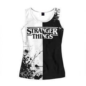Женская майка 3D Stranger Things.: в Ухте, 100% полиэстер | круглая горловина, прямой силуэт, длина до линии бедра | normal people scare me | stranger things | детектив | драма | кино | очень странные дела | сериалы | странгер тхингс | триллер | уилл | фантастика | фильмы | хоукинс