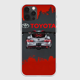 Чехол для iPhone 12 Pro Max с принтом Toyota Supra в Ухте, Силикон |  | 