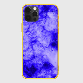 Чехол для iPhone 12 Pro с принтом Ice в Ухте, силикон | область печати: задняя сторона чехла, без боковых панелей | abstraction | blue | cracks | frozen | ice | lines | patterns | shapes | texture | абстракция | замерзший | лед | линии | синий | текстура | трещины | узоры | формы