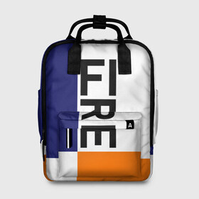 Женский рюкзак 3D FIRE: в Ухте, 100% полиэстер | лямки с регулируемой длиной, сверху ручки, чтобы рюкзак нести как сумку. Основное отделение закрывается на молнию, как и внешний карман. Внутри два дополнительных кармана, один из которых закрывается на молнию. По бокам два дополнительных кармашка, куда поместится маленькая бутылочка
 | blue | fire | geomerty | orange | геометрия | надписи | огонь | оранжевый | синий