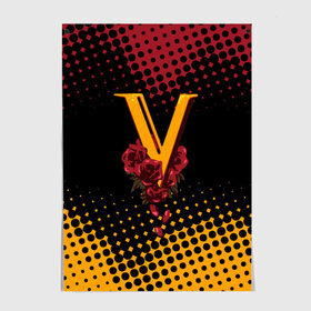 Постер с принтом CYBERPUNK 2077 \ VALENTINO. в Ухте, 100% бумага
 | бумага, плотность 150 мг. Матовая, но за счет высокого коэффициента гладкости имеет небольшой блеск и дает на свету блики, но в отличии от глянцевой бумаги не покрыта лаком | 6th street | animals | cd project red | cyberpunk 2077 | keanu reeves | maelstrom | moxes | samurai | tyger claws | valentino | voodoo boys | банда | банды | валентино | вудуисты | животные | киану ривз | киберпанк 2077 | мальстрём | самураи 