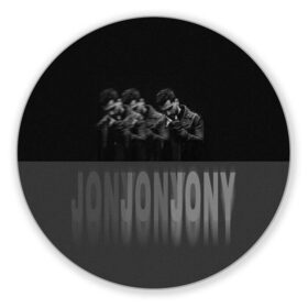 Коврик для мышки круглый с принтом Jony в Ухте, резина и полиэстер | круглая форма, изображение наносится на всю лицевую часть | jony | pop | музыка | поп | русская музыка | ты беспощадна