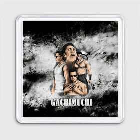 Магнит 55*55 с принтом Gachimuchi | 1.1 в Ухте, Пластик | Размер: 65*65 мм; Размер печати: 55*55 мм | Тематика изображения на принте: aniki | billy herrington | darkholm | darkholme | dungeon | dungeon master | gachi | gachimuchi | van | van darkholm | vansam | vansam official | аники | гачи | гачибасс | гачимучи