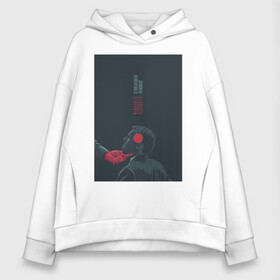 Женское худи Oversize хлопок Охотники за разумом: в Ухте, френч-терри — 70% хлопок, 30% полиэстер. Мягкий теплый начес внутри —100% хлопок | боковые карманы, эластичные манжеты и нижняя кромка, капюшон на магнитной кнопке | bill tench | david fincher | edmund kemper | holden ford | mindhunter | билл тетч | венди карр | охотники за разумом | сериал | сериалы | финчер дэвид | холден форд | эдмунд кемпер