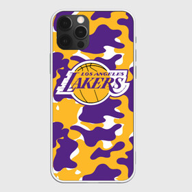 Чехол для iPhone 12 Pro LA LAKERS | ЛЕЙКЕРС: в Ухте, силикон | область печати: задняя сторона чехла, без боковых панелей | bryant | james | jordan | kobe | la lakers | lakers | lebron | nba | брайант | брайнт | джеймс | джордан | коби | леброн | лейкерс | лэйкерс | мамба | нба | черная