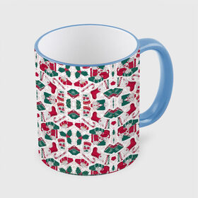 Кружка НОВОГОДНЯЯ АТМОСФЕРА: в Ухте, керамика | ёмкость 330 мл |