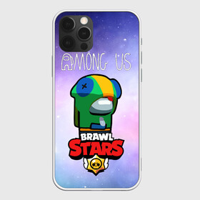 Чехол для iPhone 12 Pro с принтом Among us and Brawl Stars  в Ухте, силикон | область печати: задняя сторона чехла, без боковых панелей | among | among us | among us and brawl stars | among us brawl | among us brawl stars | among us brawl stars леон | among us leon | among us leon brawl stars | among us леон | brawl | brawl stars | brawl stars leon | амонг ас бравл старс | амонг 