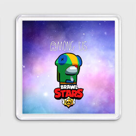 Магнит 55*55 с принтом Among us and Brawl Stars в Ухте, Пластик | Размер: 65*65 мм; Размер печати: 55*55 мм | among | among us | among us and brawl stars | among us brawl | among us brawl stars | among us brawl stars леон | among us leon | among us leon brawl stars | among us леон | brawl | brawl stars | brawl stars leon | амонг ас бравл старс | амонг 