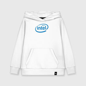 Детская толстовка хлопок с принтом Intel Boy в Ухте, 100% хлопок | Круглый горловой вырез, эластичные манжеты, пояс, капюшен | amd | amd boy | core | core i3 | core i5 | core i7 | cpu | intel | intel boy | интел | интел бой | процессор | цпу