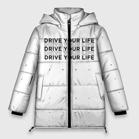 Женская зимняя куртка 3D с принтом dyl black в Ухте, верх — 100% полиэстер; подкладка — 100% полиэстер; утеплитель — 100% полиэстер | длина ниже бедра, силуэт Оверсайз. Есть воротник-стойка, отстегивающийся капюшон и ветрозащитная планка. 

Боковые карманы с листочкой на кнопках и внутренний карман на молнии | drive | drive fitness | драйв | драйв фитнес