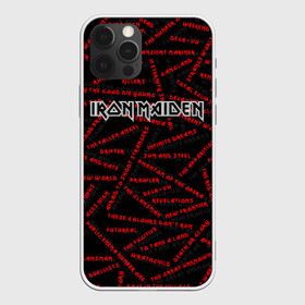 Чехол для iPhone 12 Pro с принтом IRON MAIDEN SONGS (Z) в Ухте, силикон | область печати: задняя сторона чехла, без боковых панелей | dave | iron maiden | murray | music | percy harris | rock | адриан смит | айрон мэйден | брюс дикинсон | дэйв мюррей | железная дева | музик | нико макбрэйн | рок | стив харрис | ужасы | хеви метал | яник герс