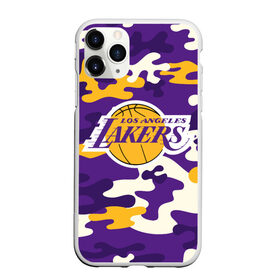 Чехол для iPhone 11 Pro матовый с принтом LAKERS в Ухте, Силикон |  | 24 lakers | kobe bryant | lakers | los angeles lakers | баскетбол. | коби брайант | лос анджелес лейкерс | лосанджелес лейкерс