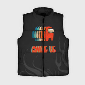 Женский жилет утепленный 3D с принтом Among us в Ухте,  |  | among us | crewmate | game | games | mafia | survival | sus | trator | tsss | амон ас | амонг ас | выжившие | мафия | мирный | трейтор | тссс
