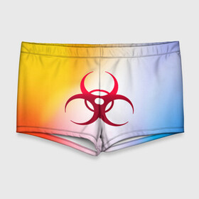 Мужские купальные плавки 3D с принтом Biohazard в Ухте, Полиэстер 85%, Спандекс 15% |  | Тематика изображения на принте: biohazard | ncov2019 | plague inc | virus | вирус | градиент | знак | карантин | ковид | корона | коронавирус | опасность
