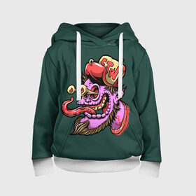 Детская толстовка 3D с принтом Моряк в Ухте, 100% полиэстер | двухслойный капюшон со шнурком для регулировки, мягкие манжеты на рукавах и по низу толстовки, спереди карман-кенгуру с мягким внутренним слоем | 