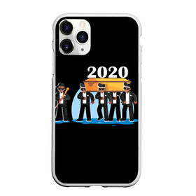 Чехол для iPhone 11 Pro Max матовый с принтом 2020 не спасти... в Ухте, Силикон |  | Тематика изображения на принте: 2020 год мем | dancing coffin | tony igy astronomia tony igy | мем про 2020 год | мультяшные персонажи | популярный мем | смешной арт | черные гробовщики